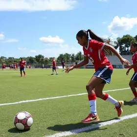 Escolinha de Futebol Meninas Campeãs