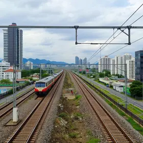 linhas de trem