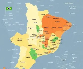 votação em regiões populosas de São Paulo