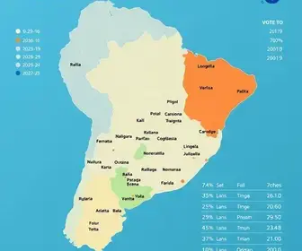 41ª zona eleitoral em Brasilândia (MS)