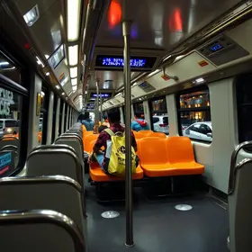 Tatuapé para Lapa de transporte público