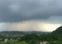 tempestade e granizo