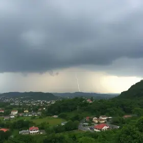 tempestade e granizo