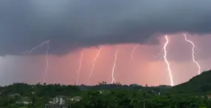 tempestades e granizo