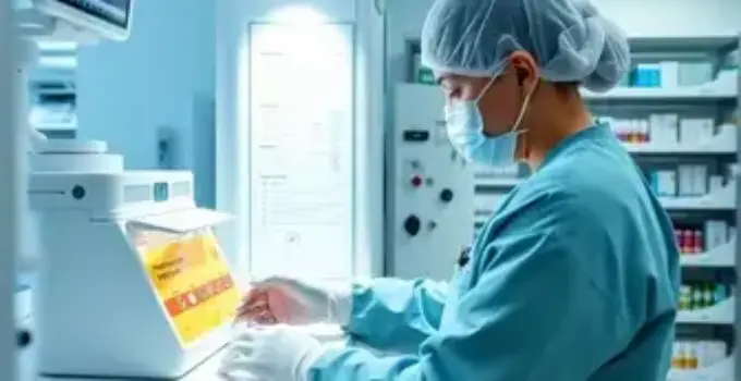 unitarização automatizada de medicamentos
