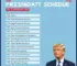 agenda dos candidatos à presidência